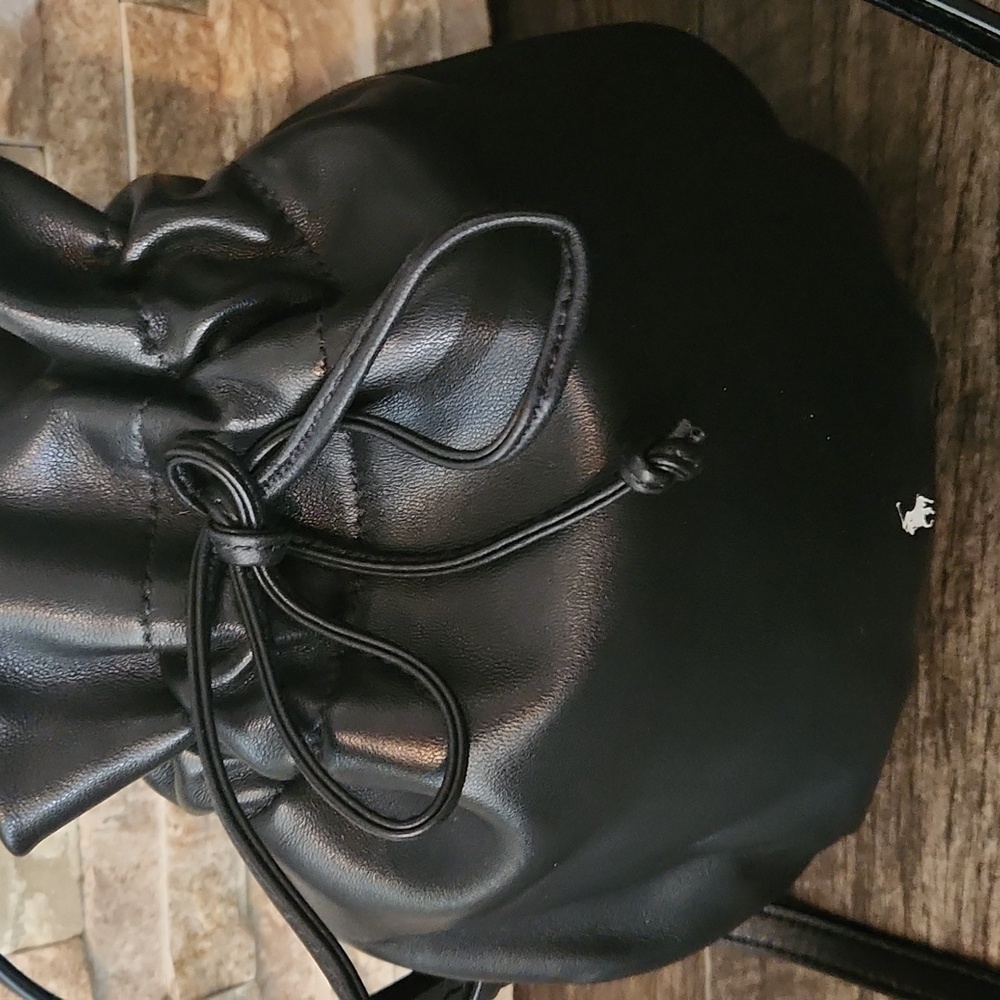 Ralph Lauren Black Crossbody Bag with Rounded Shape - Picture 6 of 16